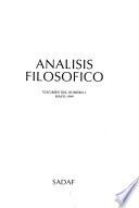 Análisis filosófico