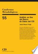 Análisis on line del Banco de Datos del CIS