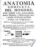 Anatomia completa del hombre, con todos los hallazgos, nuevas doctrinas y observaciones raras hasta el tiempo presente, y muchas advertencias necessarias para la cirugia segun el methodo con que se explica en nuestro theatro de Madrid