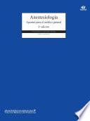 Anestesiología