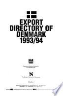 Annuaire de L'exportation Danoise