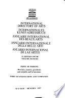 Annuaire International Des Beaux-arts