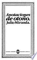 Anotaciones de otoño
