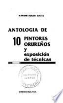 Antología de 10 pintores orureños y exposición de técnicas