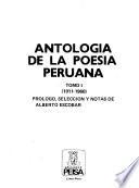 Antología de la poesía peruana: 1911-1960
