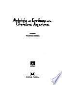 Antología del erotismo en la literatura argentina
