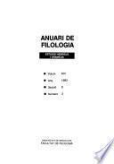 Anuari de filologia