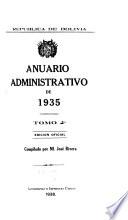 Anuario administrativo