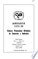 Anuario - Cámara Venezolano Británica de Comercio e Industria