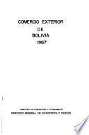 Anuario de comercio exterior de la República de Bolivia