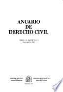 Anuario de derecho civil