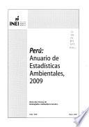 Anuario de estadísticas ambientales