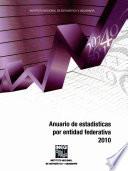 Anuario de estadísticas por entidad federativa 2010