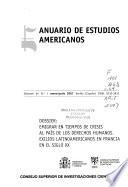 Anuario de estudios americanos