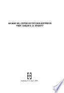 Anuario del Centro de Estudios Históricos Profesor Carlos S.A. Segreti.