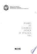 Anuario del comercio exterior de Venezuela