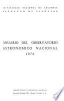 Anuario del Observatorio Astronómico Nacional