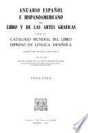 Anuario español e hispano-americano del libro y de las artes gráficas