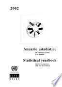 Anuario estadístico de América Latina y el Caribe