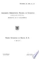 Anuario estadístico de Bogotá, D.E.