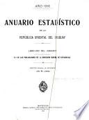 Anuario estadístico de la República Oriental del Uruguay