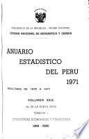 Anuario estadístico del Perú