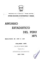 Anuario estadístico del Perú