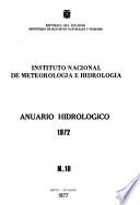 Anuario hidrológico
