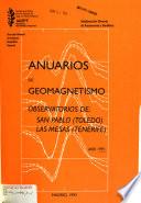 Anuarios de geomagnetismo