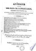 Apéndice á la Vida del Ilmo. Sr. D. Felix Amat, Arzobispo de Palmyra &c