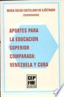 Aportes para la educacion superior comparada