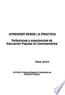 Aprender desde la practica