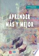 Aprender más y mejor