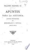 Apuntes para la historia