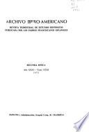 Archivo ibero-americano