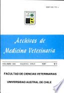 Archivos de Medicina Veterinaria