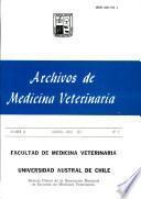 Archivos de Medicina Veterinaria