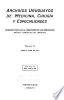 Archivos uruguayos de medicina, cirugía y especialidades