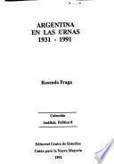 Argentina en las urnas