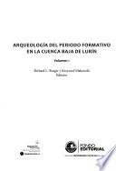 Arqueología del periodo formativo en la cuenca baja de Lurín