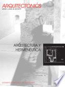 Arquitectura y hermenéutica
