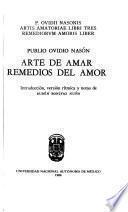 Arte de amar ; Remedios del amor