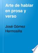 Arte de hablar en prosa y verso