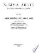 Arte español del siglo XVIII