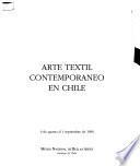 Arte textil contemporáneo en Chile