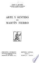 Arte y sentido de Martin Fierro