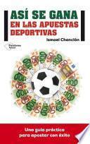 Así se gana en las apuestas deportivas
