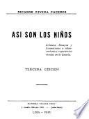 Así son los niños