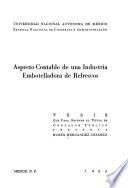Aspecto contable de una industria embotelladora de refrescos