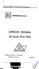 Atención primaria de salud en el Perú